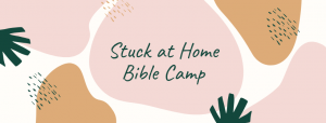 stuck at home bible camp